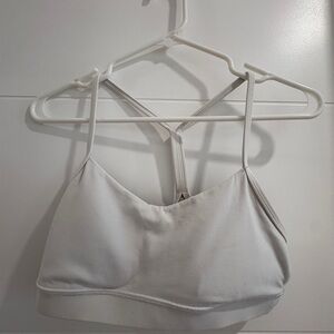 Lululemon Athletica White Sports Bra Size 8